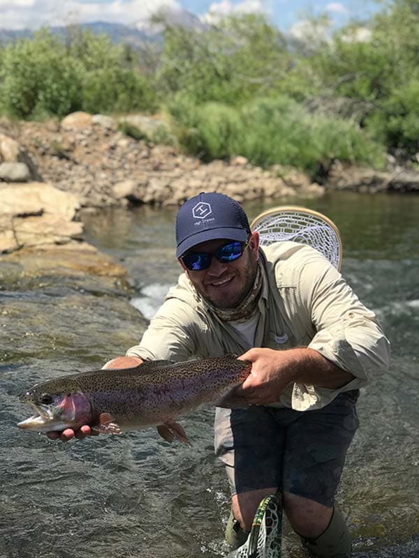 Brandon Hill, founder of Element Flies